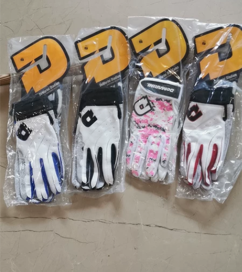DeMarini 棒球打击手套 小羊皮耐磨...