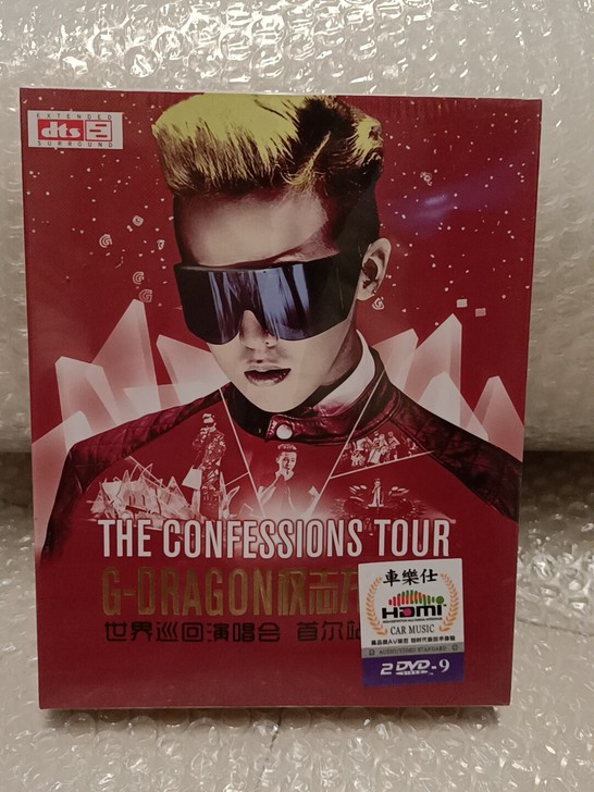 权志龙韩国首尔演唱会+mv，全新2DVD，...