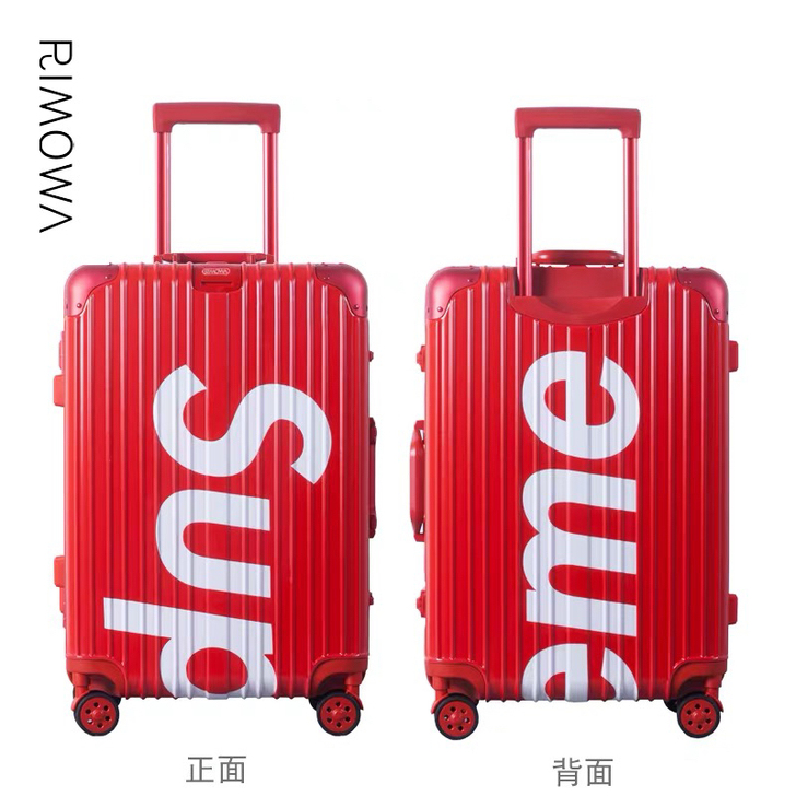 出全新Supreme拉杆箱静音轮行李箱in...