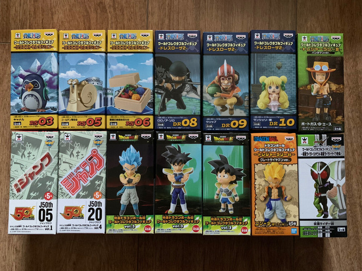 海贼王 龙珠 假面骑士 jump wcf ...