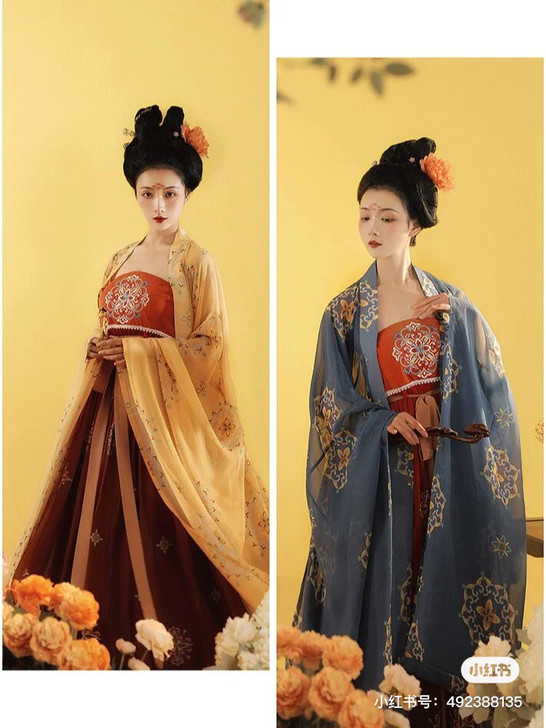 绝版素羽华裳风华绝代诃子裙