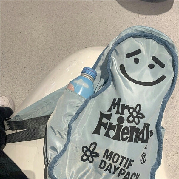 日本小众姜饼人书包原创小众女ins风日系小...