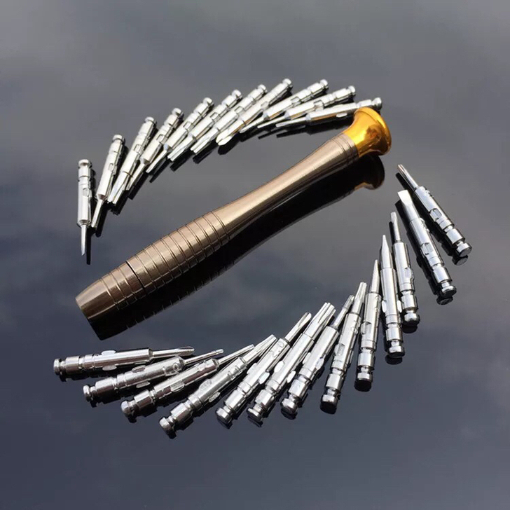 螺丝刀 25合一组合款式套装。手机笔记本眼...