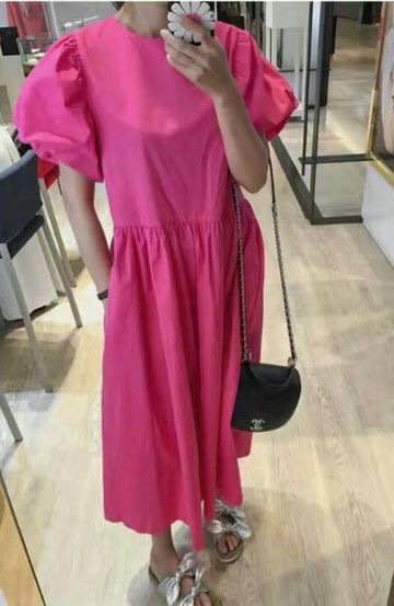 自制2017夏新款女装韩国东大门连衣裙宽松...