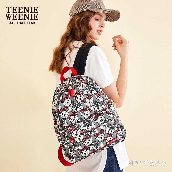 teenieweenie书包可以放电脑正品...