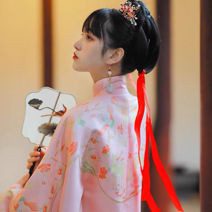 素羽华裳新款原创汉服女