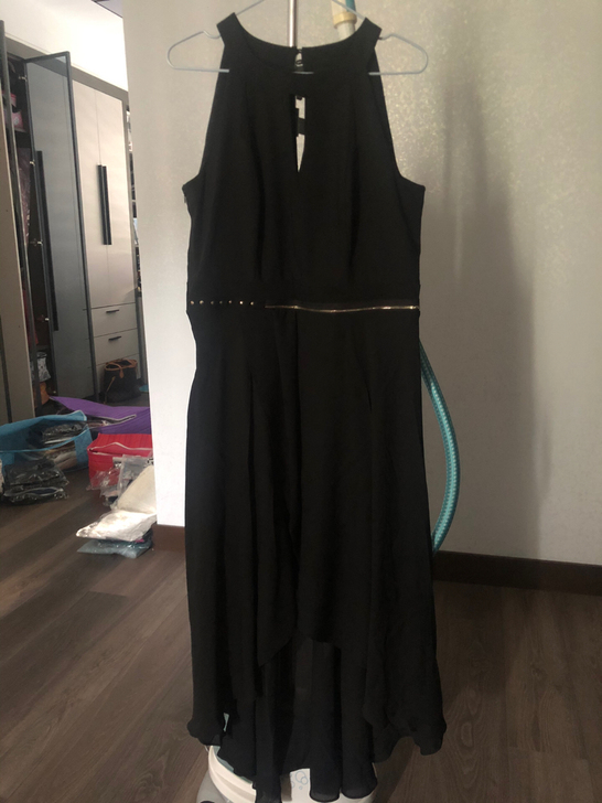 雪纺裙子,前短后长适合135斤以下穿