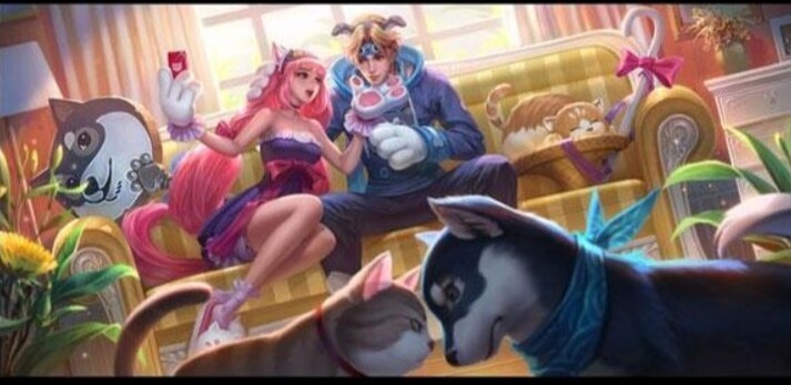 60软左右收王者史诗皮肤猫狗日记！