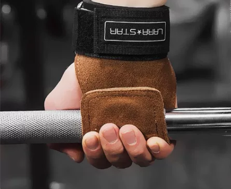 劳拉之星助力带握力带健身手套引体向上硬拉护...