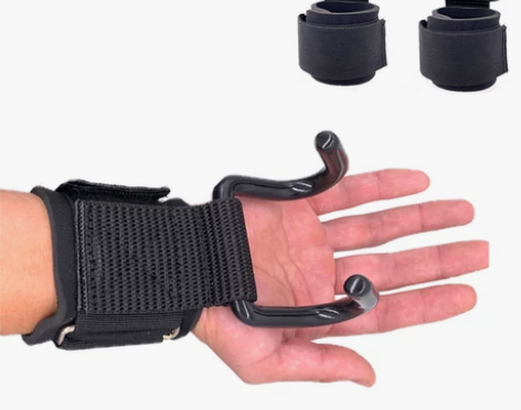 助力钩引体向上辅助带单杠手套健身男硬拉握力...