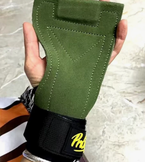 全新低价海德力健身助力带硬拉手套单杆辅助男...