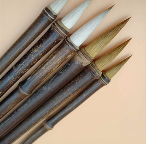 特价处理，全新老技师纯手工制作的精致狼亳毛...