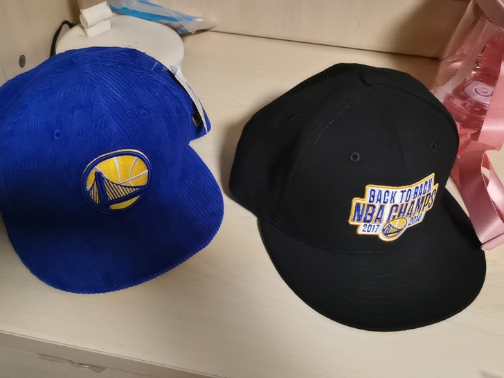 nba棒球帽，19年10月在美国洛杉矶渔人...