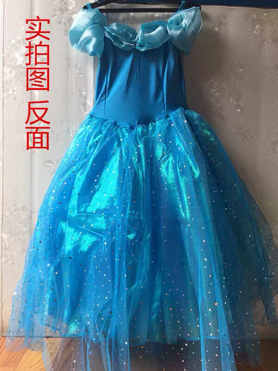 灰姑娘公主裙，穿过两次拍照，原链接在朋友手...