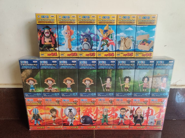 海贼王 WCF 票选套 仅展示不出