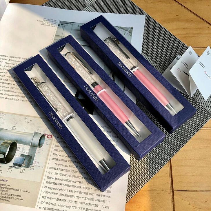 全新施华洛世奇圆珠笔，带全套包装，包邮，图...
