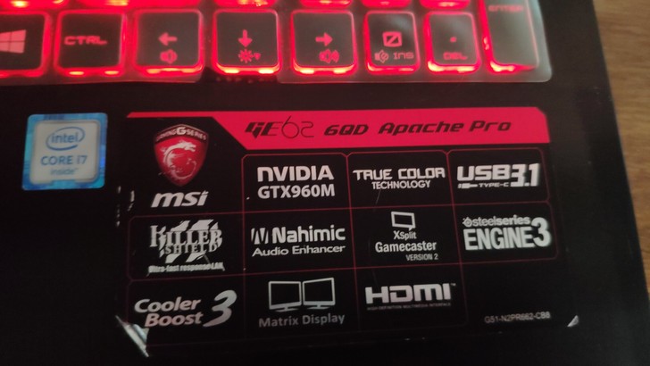 微星ge626qd处理器i76700显卡g...