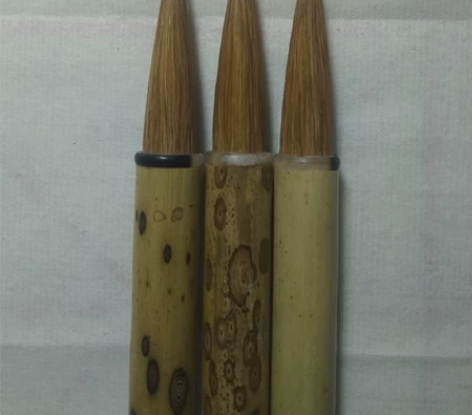 梅鹿竹杆狼毫大楷，出锋3.5，口径0.85...