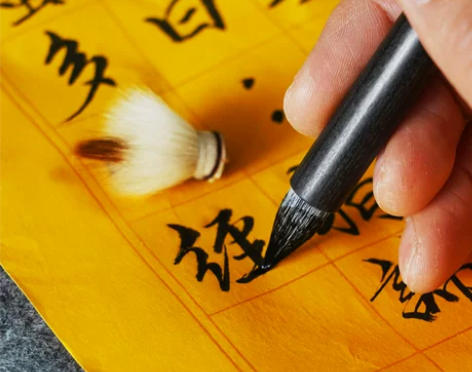 善琏金宝堂古法鸡距笔小楷兼毫毛笔缠纸细光峰...