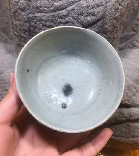 青花茶碗【元明】保老保真,低价300出,详...