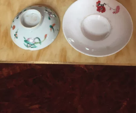 老盖碗盖老茶托，特价包邮不议价，品相如图，...