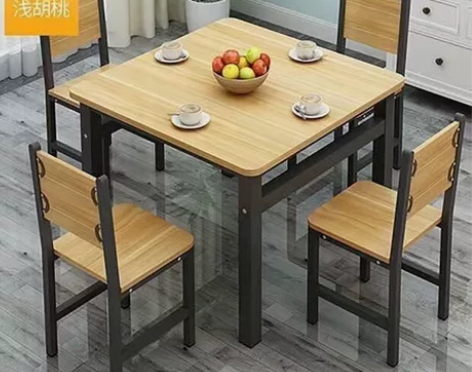 餐桌椅组合家用桌子吃饭桌子阳台歺桌餐厅小户...