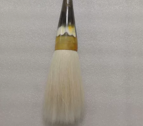 纯光锋羊毫福字抓笔,手工双刀刻字,极其精美...