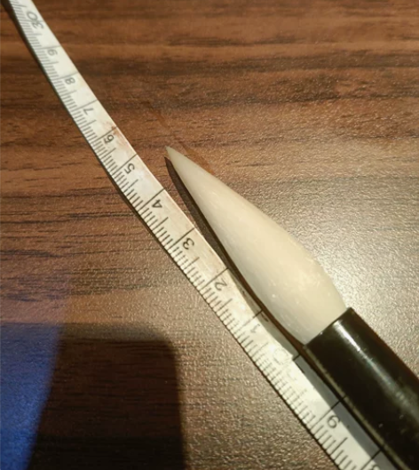 毛笔上海工艺 火炬  仿古玉兰蕊 感兴趣的...