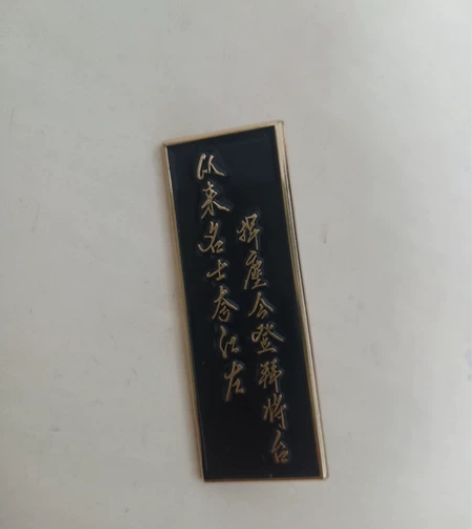 国乒金属徽章，江左拜将台跟许昕属性，标价不...