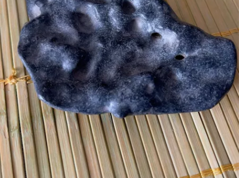 贵州天然墨金石原石，产于贵州清水江下游，距...