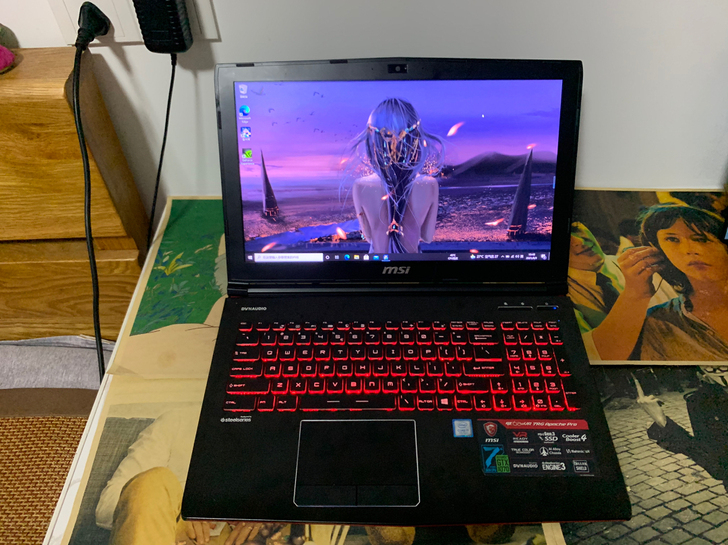 微星GE62游戏本， 非微星gf62。i7...