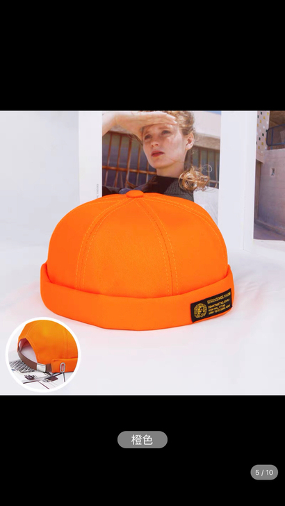 帽子女ins雅痞地主帽网红嘻哈街头复古女潮...