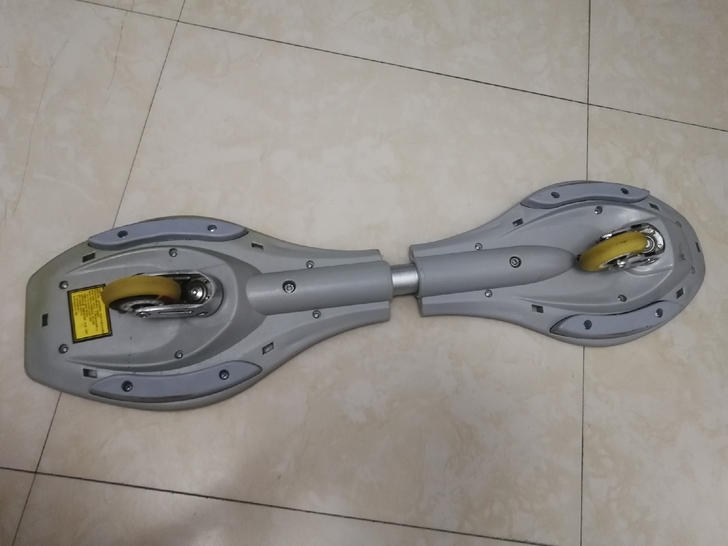 奥特宝双轮滑板活力板游龙板 给孩子买完之后...