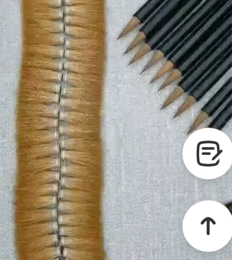 老师定制多做了点，东北辽尾狼毫小楷毛笔，檀...