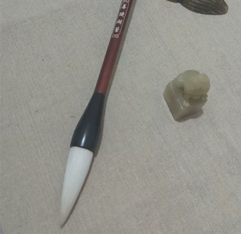 舊藏毛笔，精品玉筍中，湖筆。精選純羊毫，口...