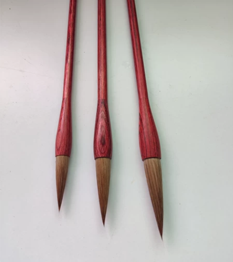 全新 高档红木纯狼毫，笔杆红木，笔头纯狼尾...