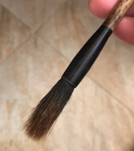 老毛笔。.........。老旧狼毫书画毛...