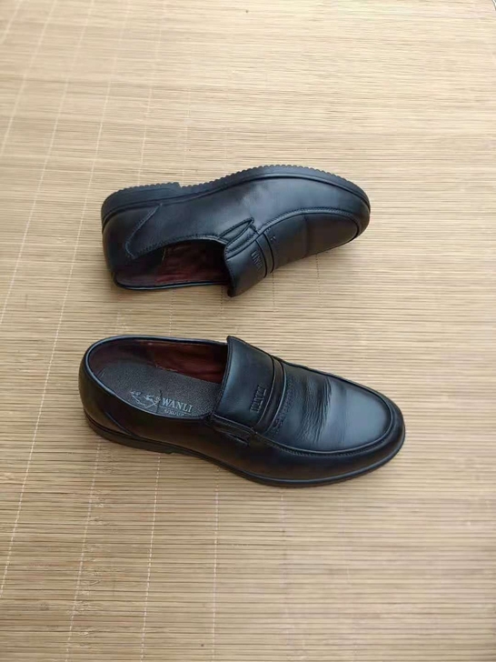 二手男鞋 43码 万里马皮鞋       ...