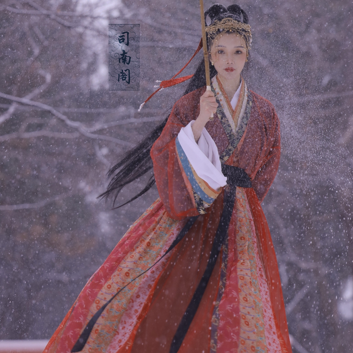 【仅租不出】司南阁原创【司命】汉服男女款红...