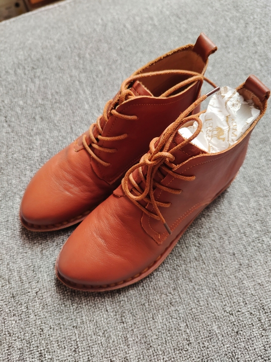 Camel/骆驼真皮全新女士靴子36码