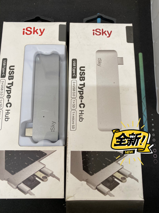 iSky拓展坞Type-C转接头微Surf...