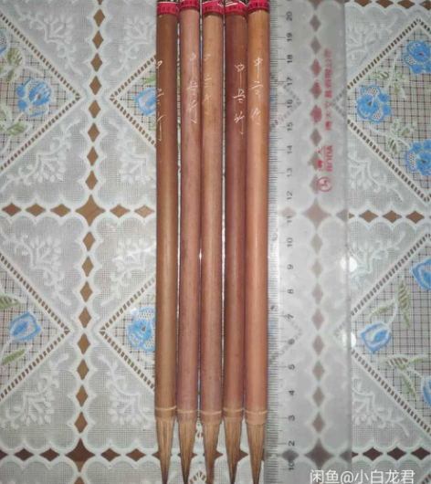 处理毛笔  库存 老毛笔  6元一支 量大...