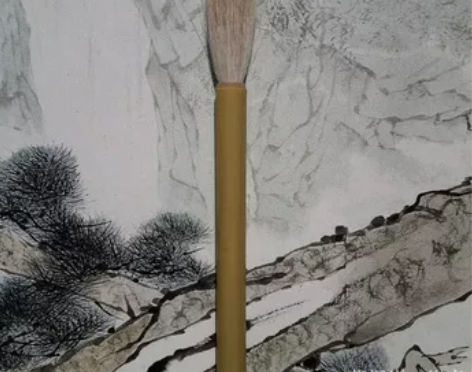 草帽崔毛笔（崔老大）七狼三羊兼毫中楷竹杆田...