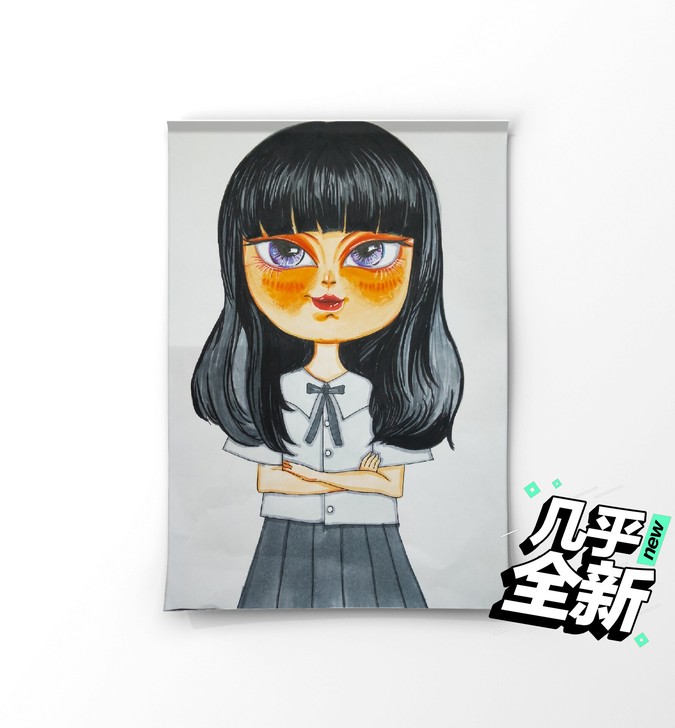 代画各种绘画作品，儿童画、线描画、手抄报、...