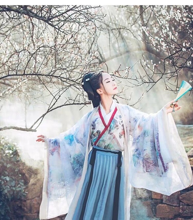 闲置‖司南阁 上宫复刻 魏晋风传统汉服交领...