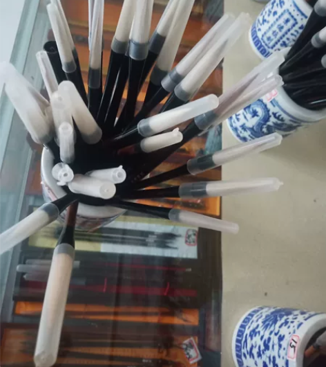 毛笔混装20支100元包邮大小都有都是好货...