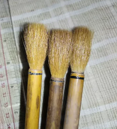 老毛笔：纯狼毫兰竹，上海工艺、中国北京大中...