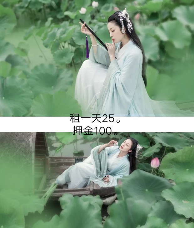【十六汉服外租】南雅集 宓妃  女魏晋飘逸...