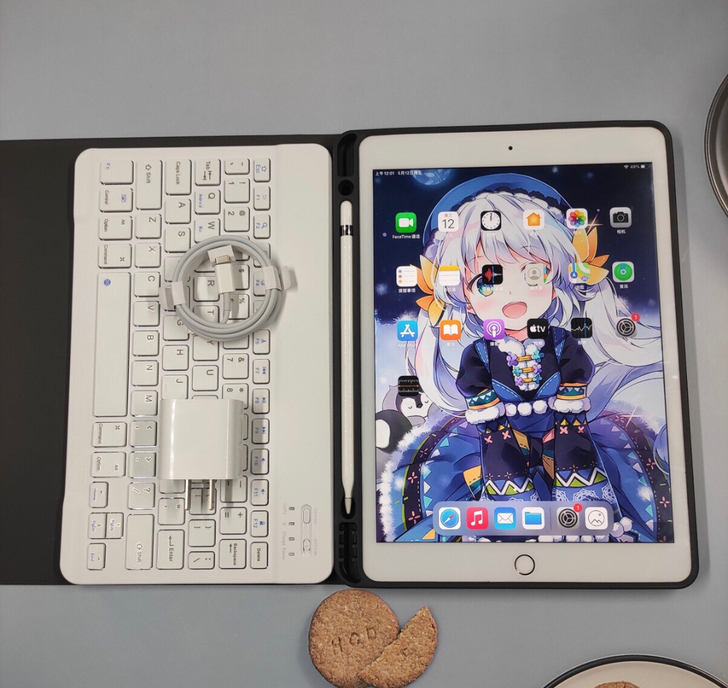 苹果iPad 2019 128g内存送电容...