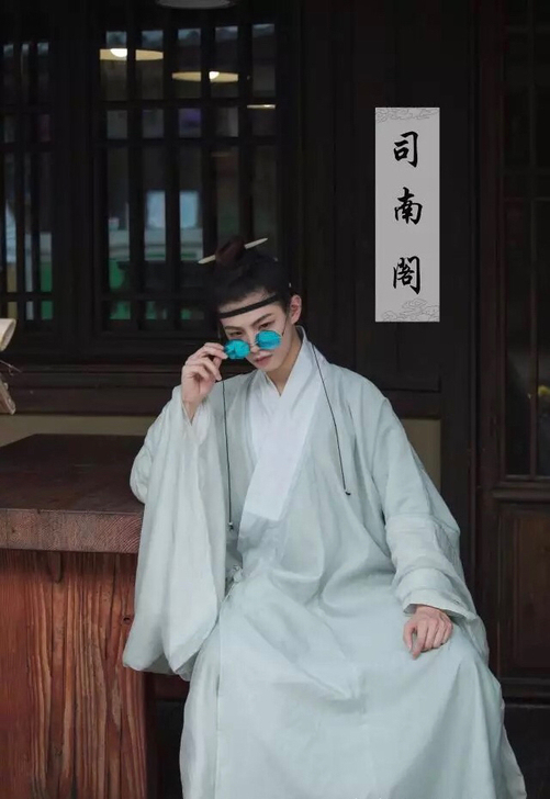 司南阁汉服道袍 花间少年系列